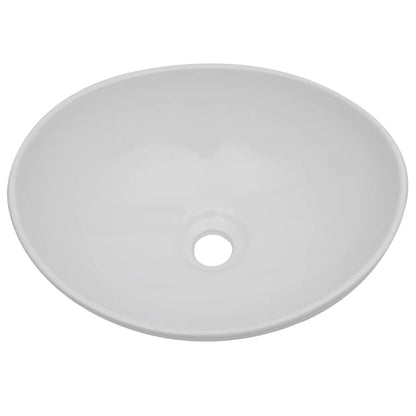 vidaXL Two Piece Bathroom Furniture Set Ceramic Grey