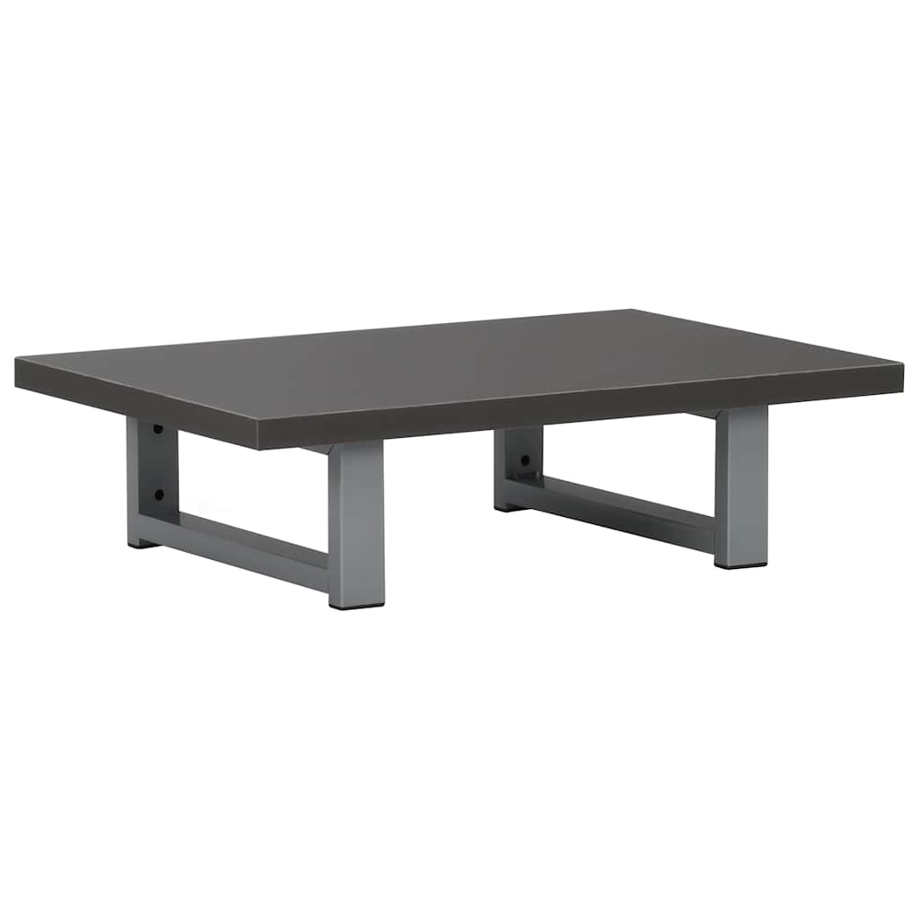 vidaXL Two Piece Bathroom Furniture Set Ceramic Grey