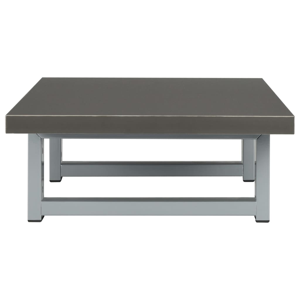 vidaXL Bathroom Furniture Set | Grey, White | Engineered wood, Ceramic | Medium