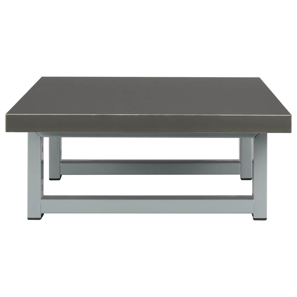 vidaXL Two Piece Bathroom Furniture Set Ceramic Grey