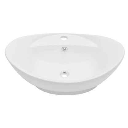 vidaXL Two Piece Bathroom Furniture Set Ceramic Grey