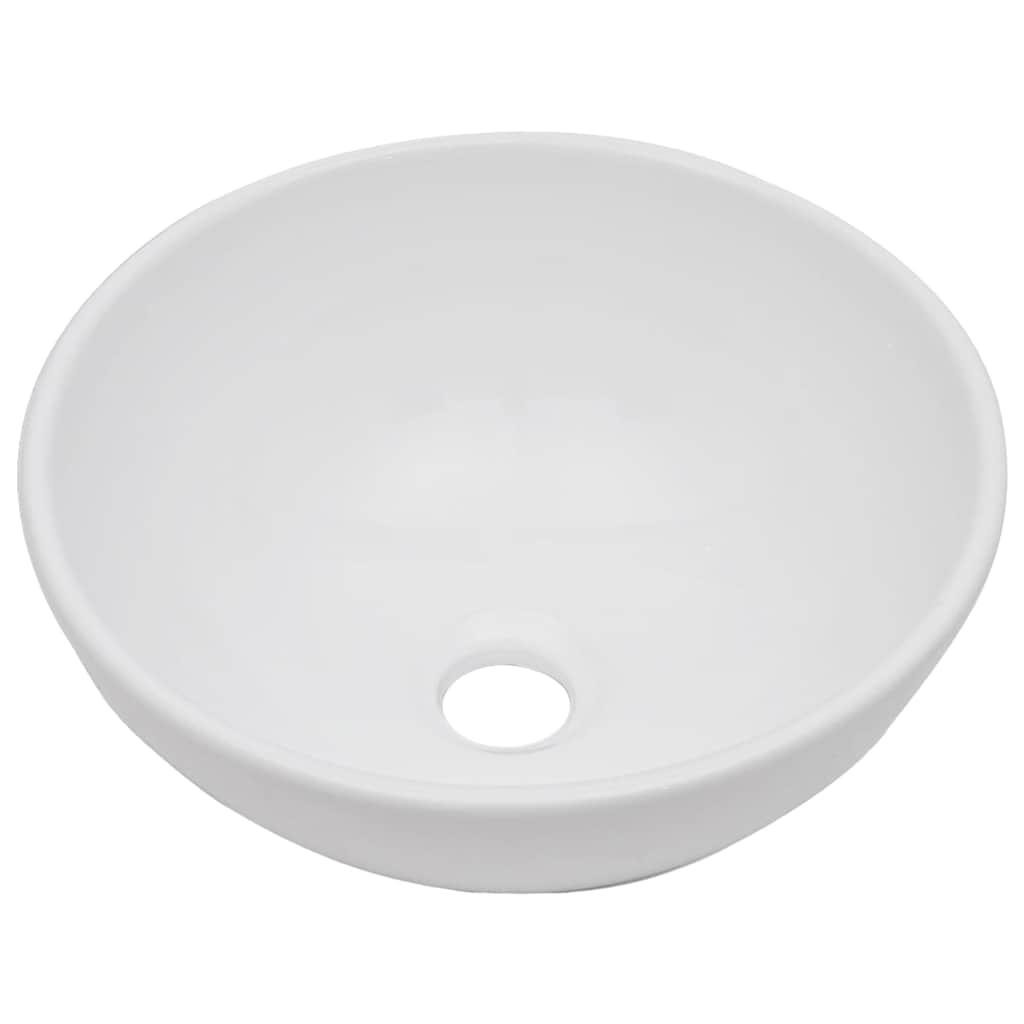 vidaXL Two Piece Bathroom Furniture Set Ceramic Grey