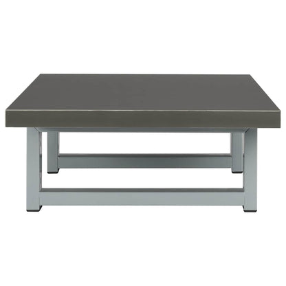 vidaXL Two Piece Bathroom Furniture Set Ceramic Grey
