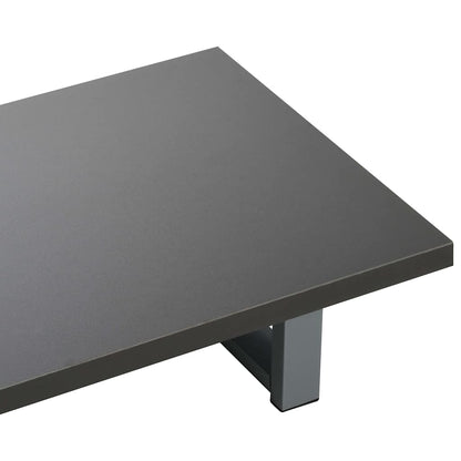 vidaXL Two Piece Bathroom Furniture Set Ceramic Grey