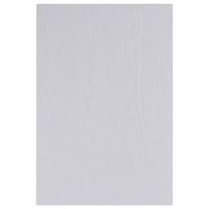 vidaXL Two Piece Bathroom Furniture Set Ceramic White