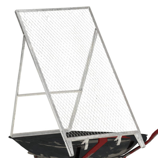 146151 vidaXL Garden Sieve Galvanised Steel