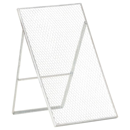vidaXL Garden Sieve Galvanised Steel