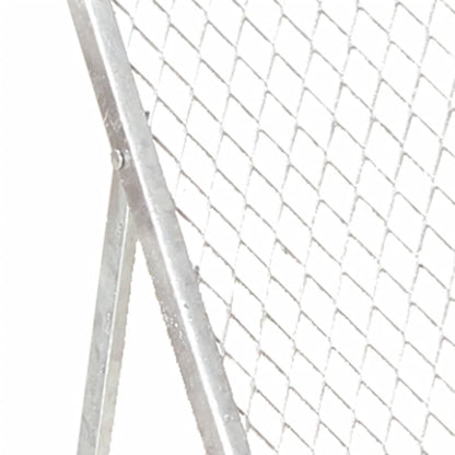 vidaXL Garden Sieve Galvanised Steel