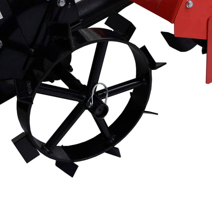 vidaXL Metal Wheels for 6.5 HP Petrol Tiller 2 pcs