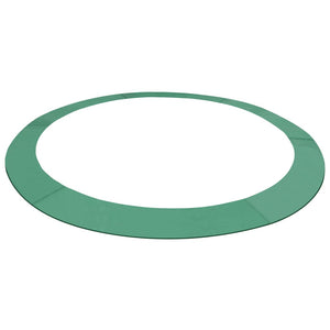 vidaXL Safety Pad PE Green for 13 Feet/3.96 m Round Trampoline