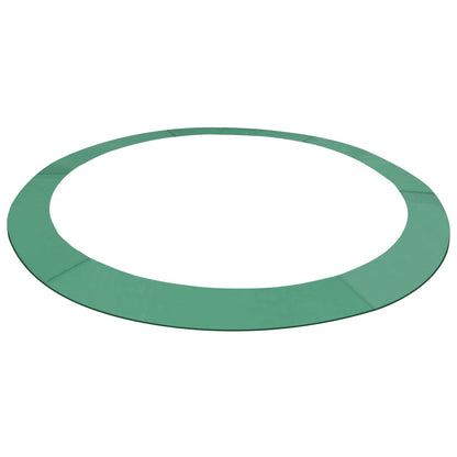 92395 vidaXL Safety Pad PE Green for 13 Feet/3,96 m Round Trampoline