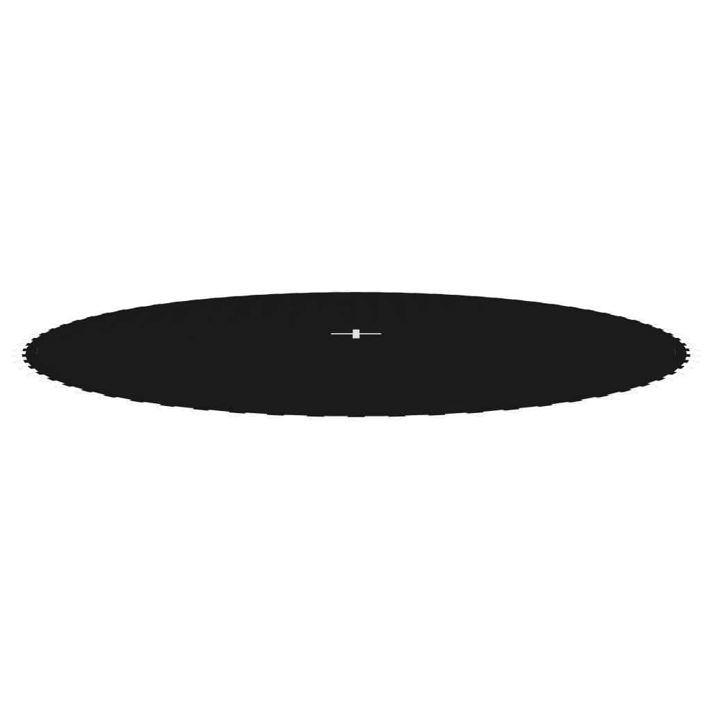 vidaXL Jumping Mat Fabric Black for 13 Feet/3.96 m Round Trampoline