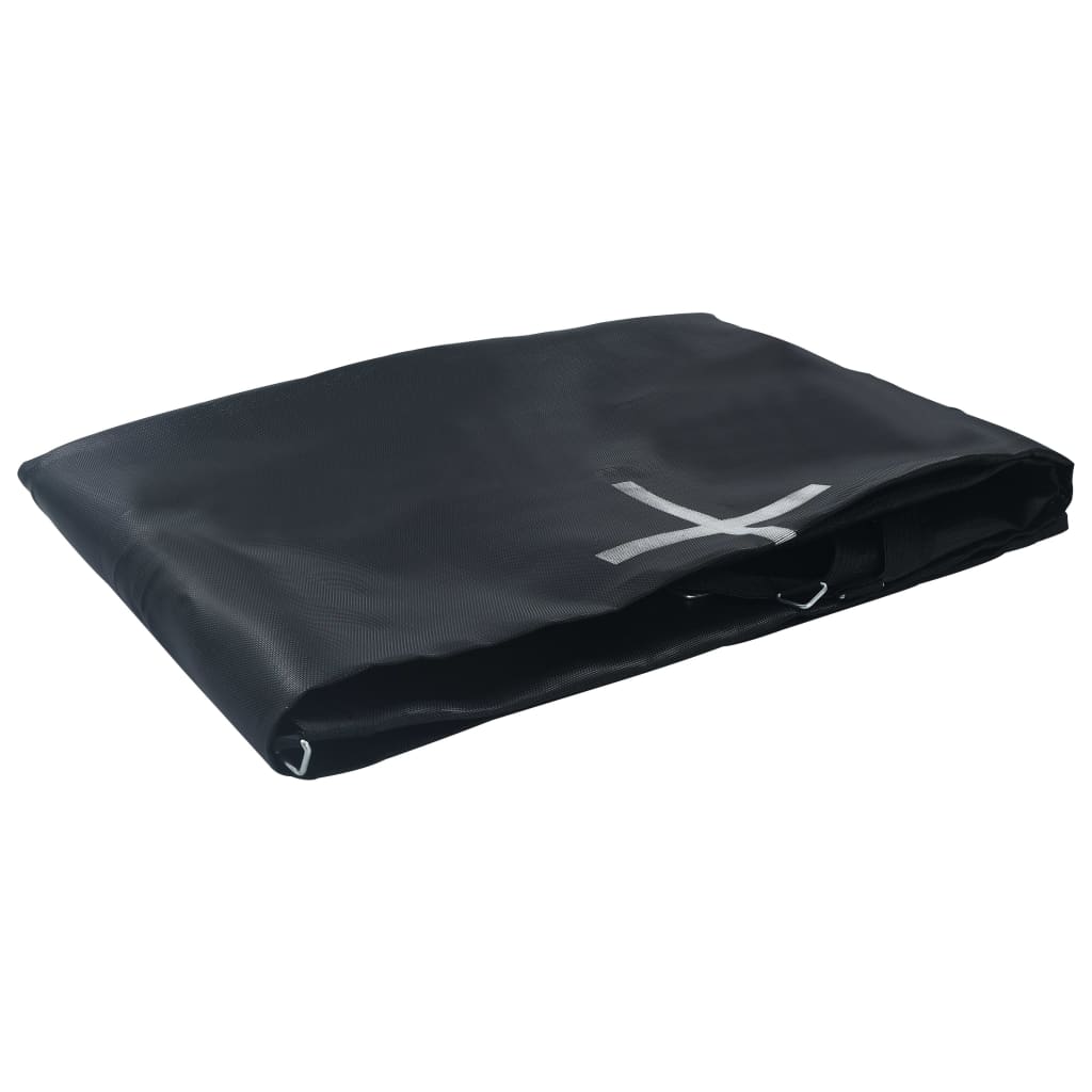 vidaXL Jumping Mat Fabric Black for 14 Feet/4.27 m Round Trampoline
