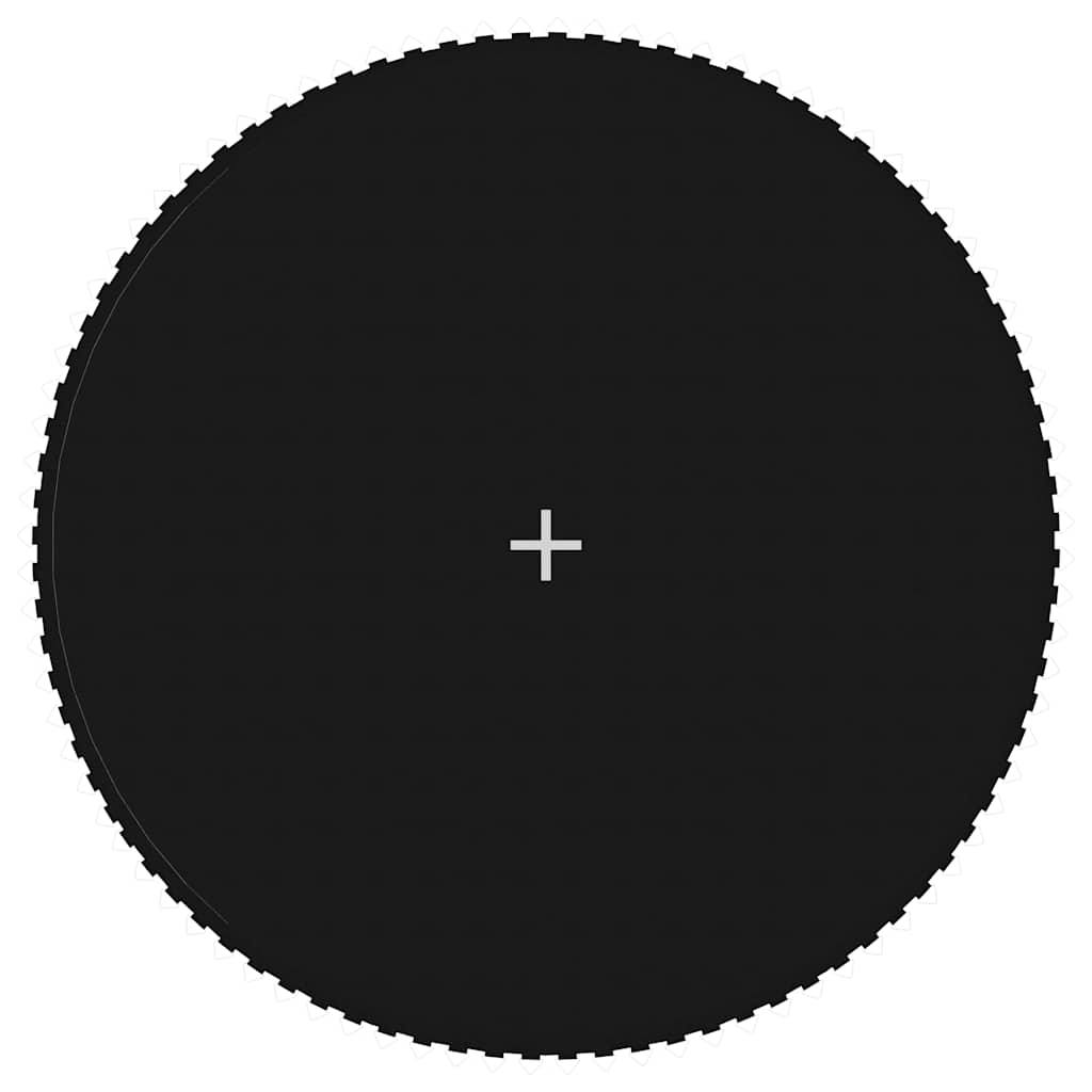 vidaXL Jumping Mat Fabric Black for 15 Feet/4.57 m Round Trampoline