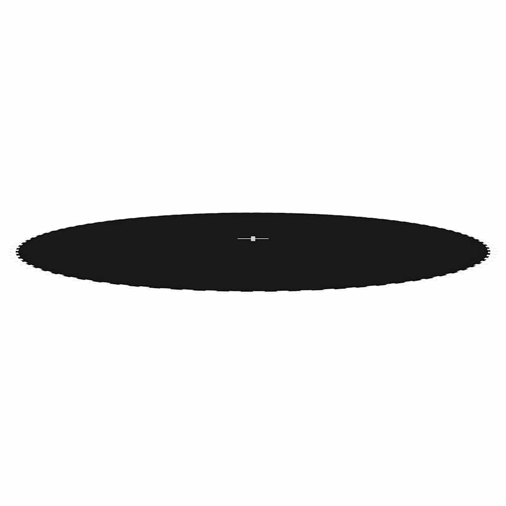 vidaXL Jumping Mat Fabric Black for 15 Feet/4.57 m Round Trampoline