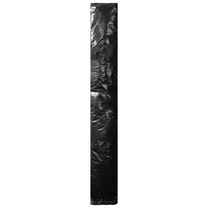 vidaXL Umbrella Cover | Black | Polyethylene | Large | UV-resistant
