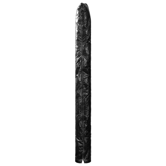 vidaXL Umbrella Cover | Black | Polyethylene | Large | UV-resistant