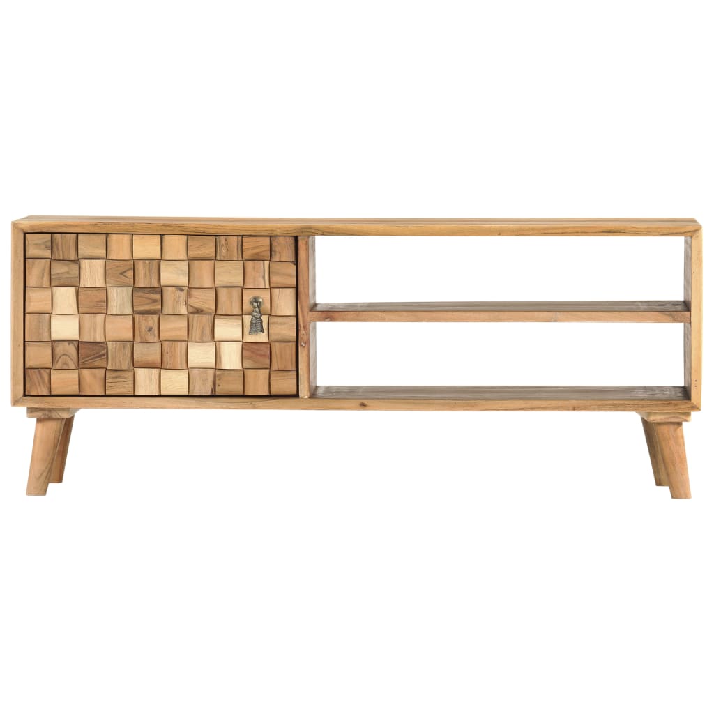 vidaXL TV Cabinet 100x30x40 cm Solid Acacia Wood
