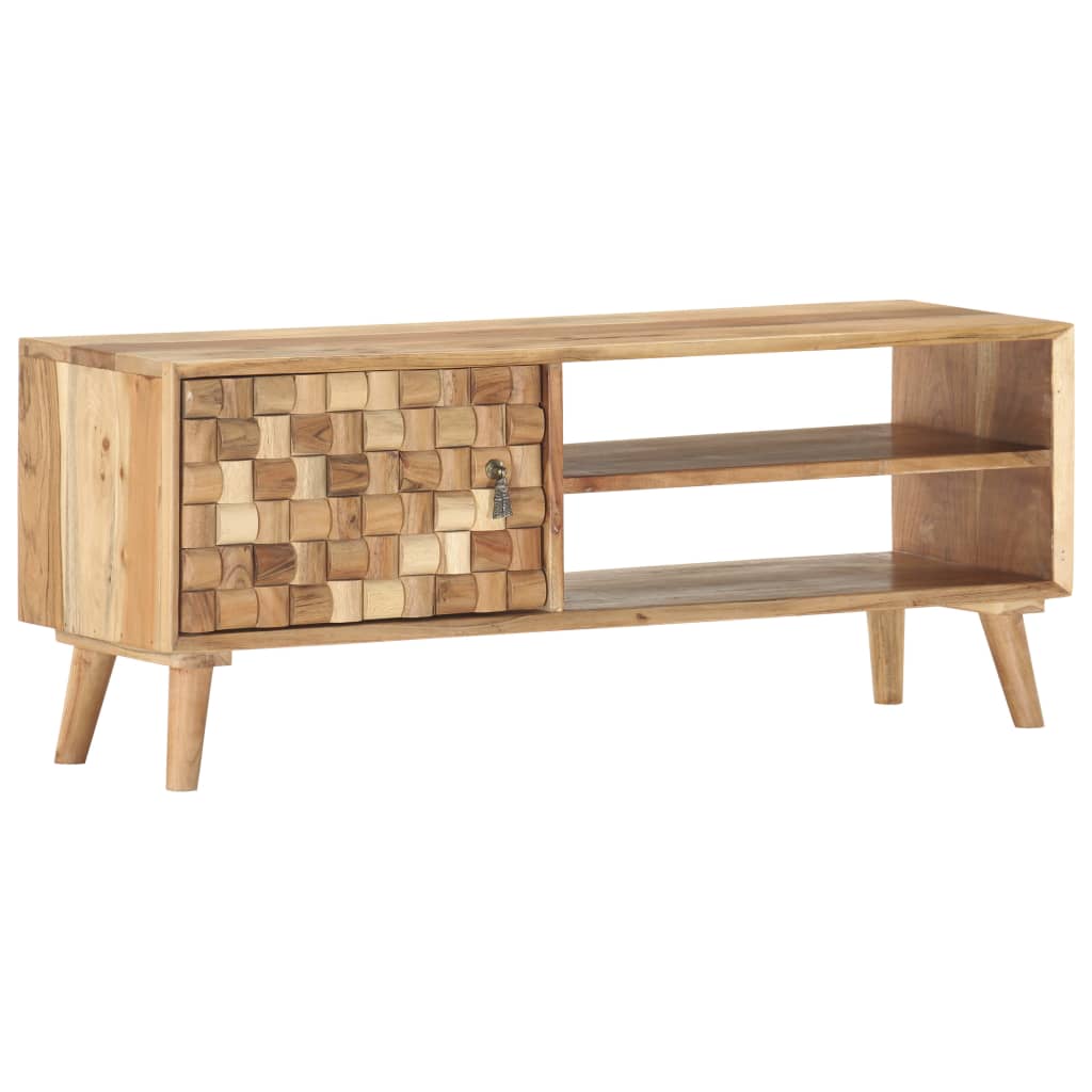 vidaXL TV Cabinet 100x30x40 cm Solid Acacia Wood