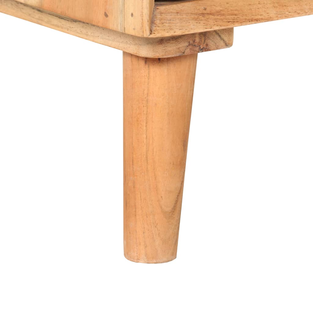 vidaXL TV Cabinet 100x30x40 cm Solid Acacia Wood