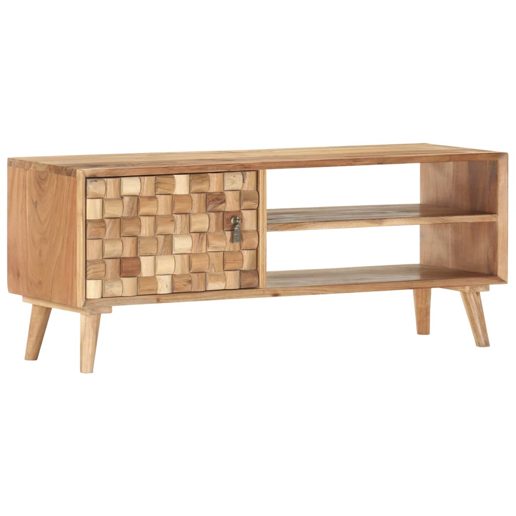 vidaXL TV Cabinet 100x30x40 cm Solid Acacia Wood