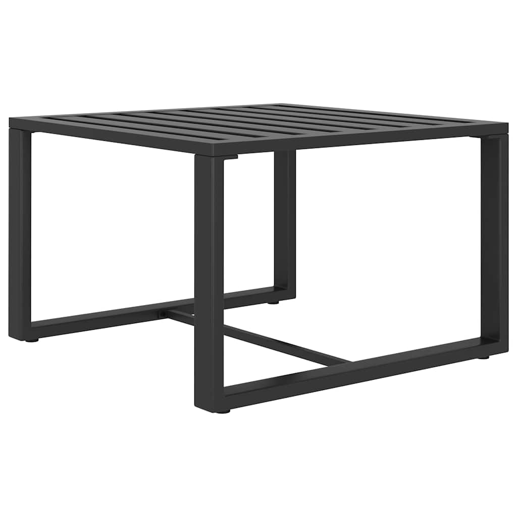 vidaXL Table | Anthracite | Aluminium | 60 x 60 x 38 cm | Modular