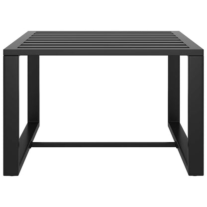 vidaXL Table | Anthracite | Aluminium | 60 x 60 x 38 cm | Modular