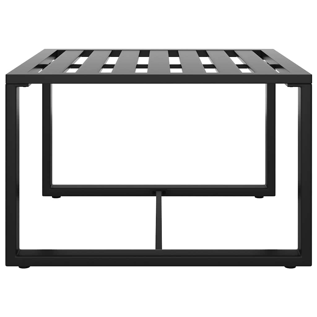 vidaXL Table | Anthracite | Aluminium | 60 x 60 x 38 cm | Modular