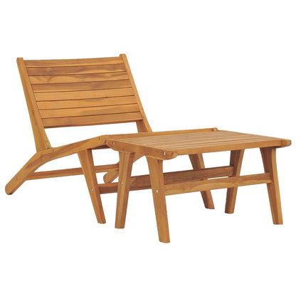 vidaXL Garden Chair | Natural Teak