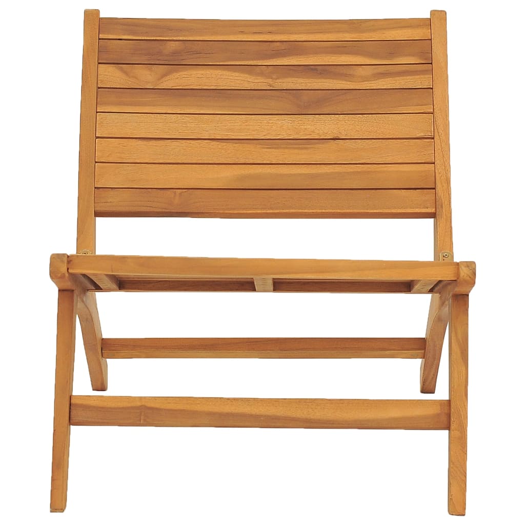 vidaXL Garden Chair | Natural Teak