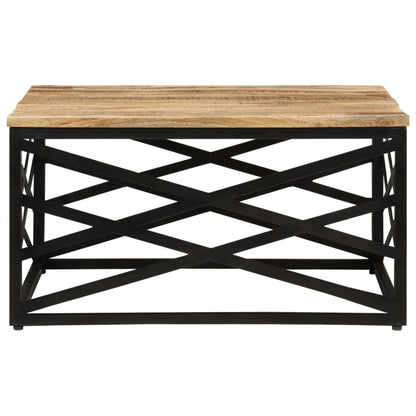 vidaXL Coffee Table 68x68x35 cm Solid Mango Wood