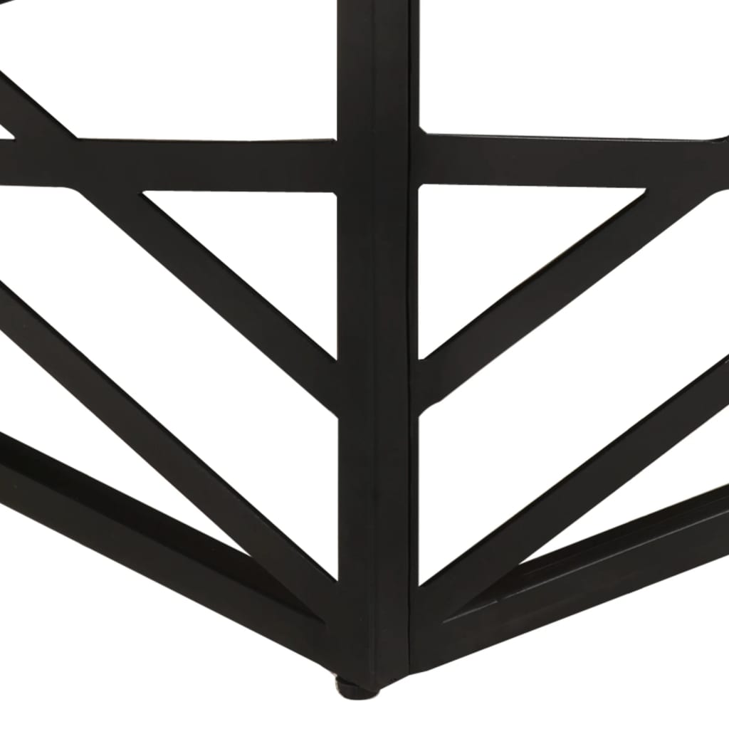 vidaXL Coffee Table 68x68x35 cm Solid Mango Wood