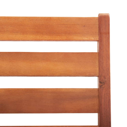 vidaXL Outdoor Chair | Set of 4 | Natural wood | Acacia wood