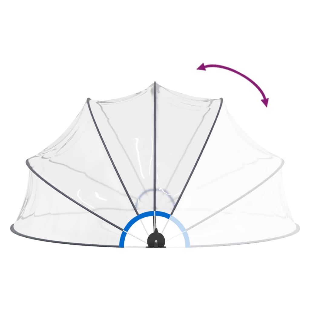 vidaXL Pool Dome 440x220 cm