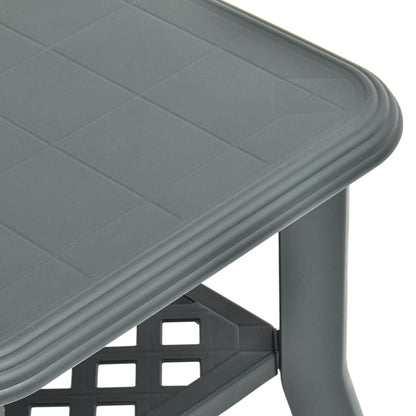 vidaXL Coffee Table Green 90x60x46 cm Plastic