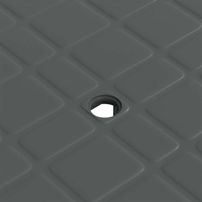 vidaXL Garden Table Anthracite 80x75x72 cm Plastic