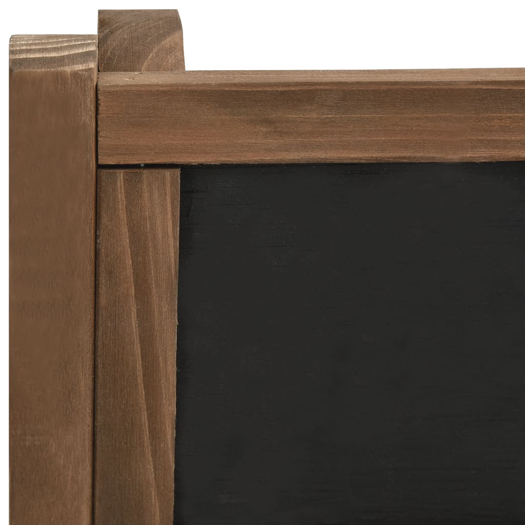 vidaXL Plant Stand | Natural Wood | Solid Fir Wood | 40x30x90 cm | Durable
