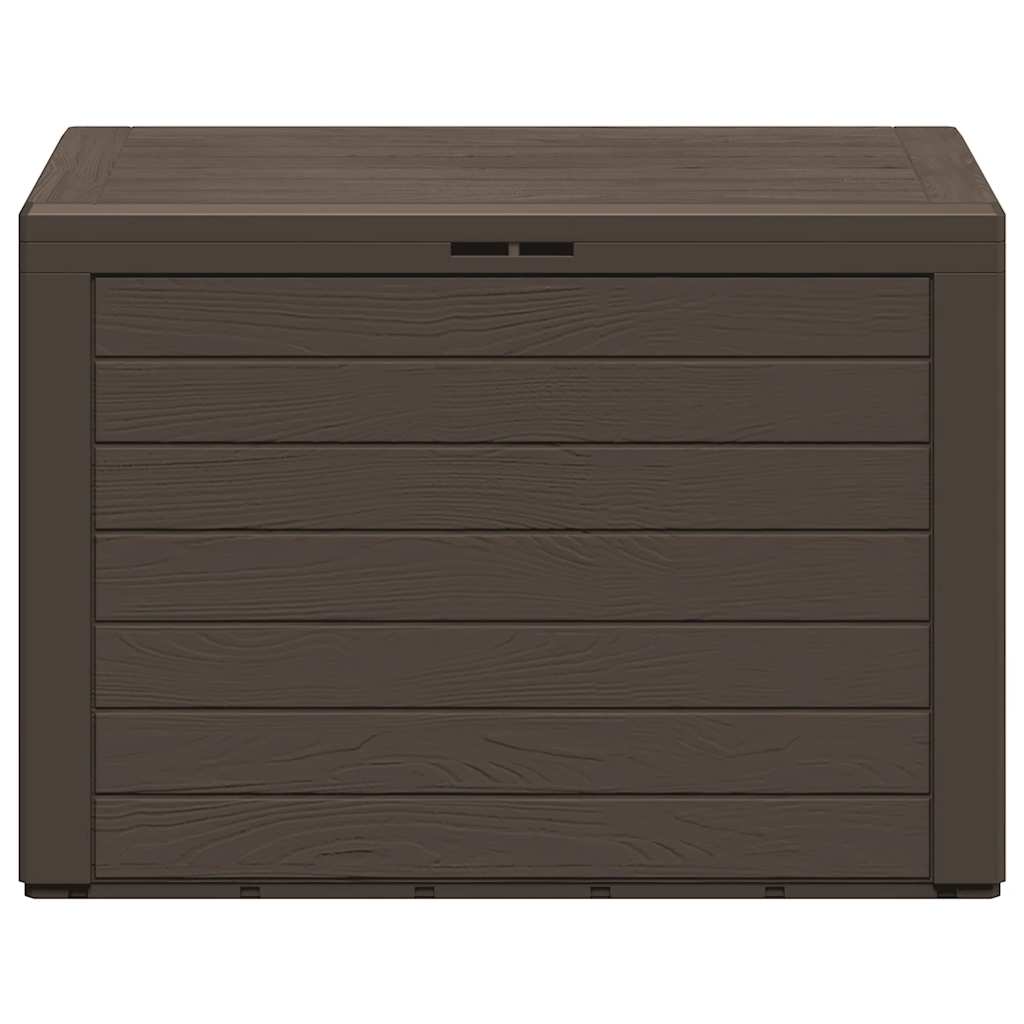 vidaXL Garden Storage Box Brown 78x44x55 cm