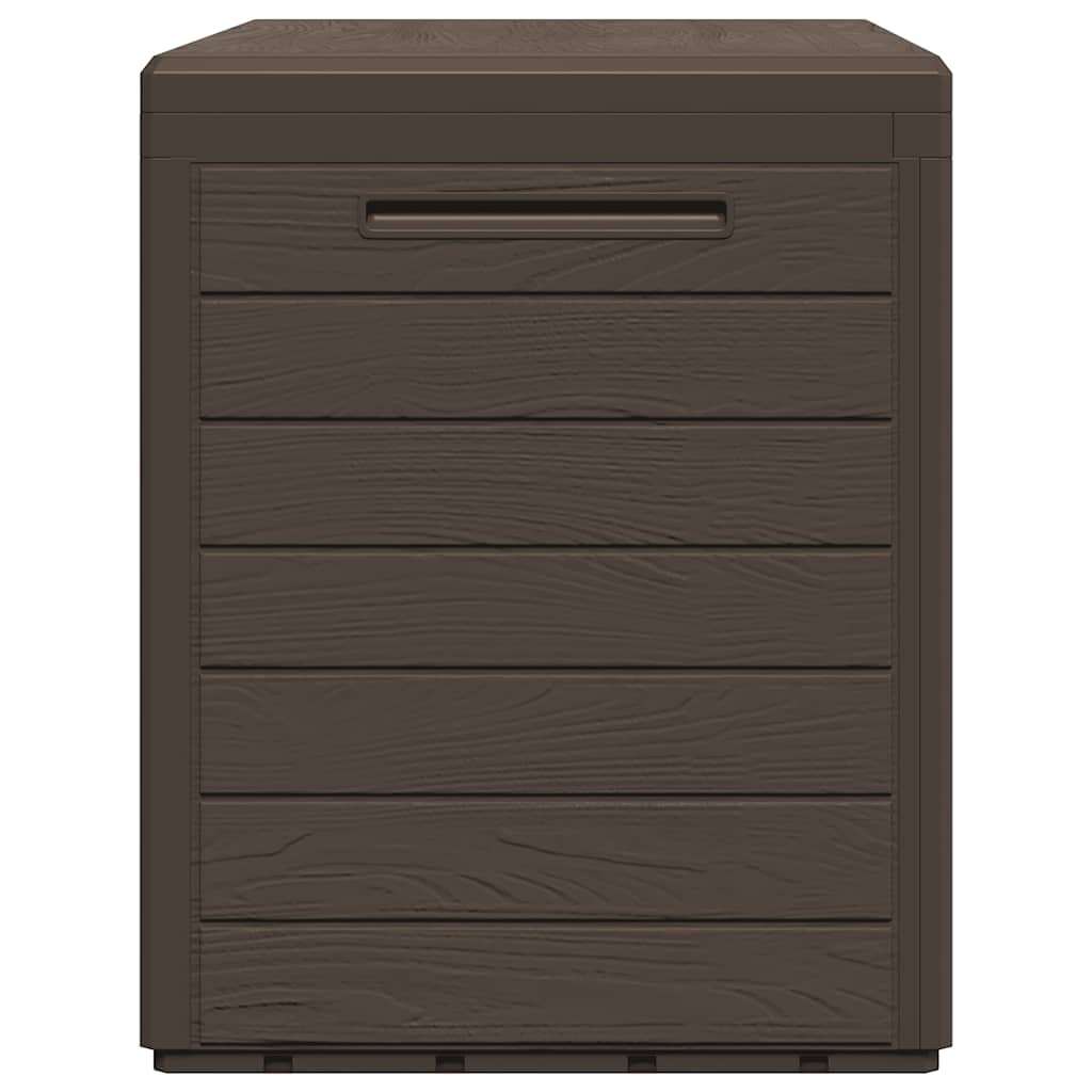 vidaXL Garden Storage Box Brown 78x44x55 cm