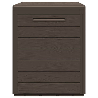 vidaXL Garden Storage Box Brown 78x44x55 cm
