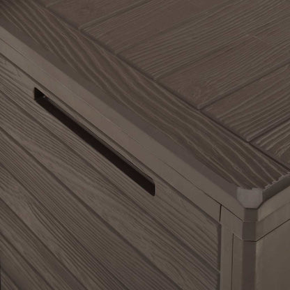 vidaXL Garden Storage Box Brown 78x44x55 cm