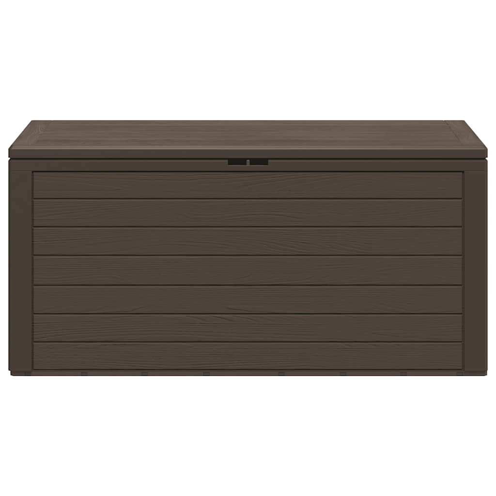 vidaXL Garden Storage Box Brown 116x44x55 cm