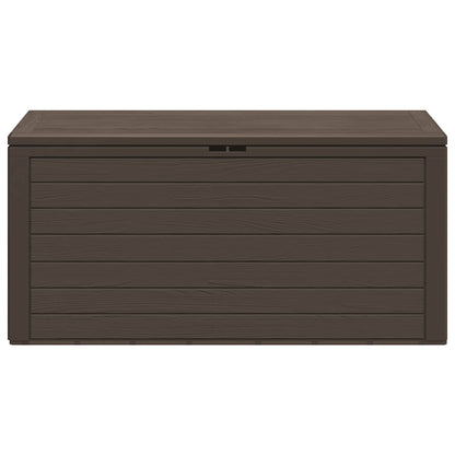 vidaXL Garden Storage Box Brown 116x44x55 cm