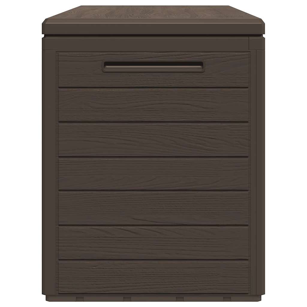 vidaXL Garden Storage Box Brown 116x44x55 cm