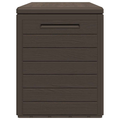 vidaXL Garden Storage Box Brown 116x44x55 cm