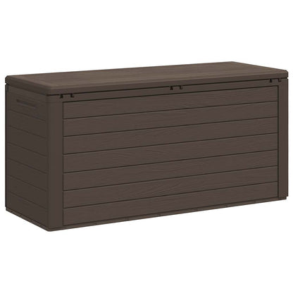 vidaXL Garden Storage Box Brown 116x44x55 cm