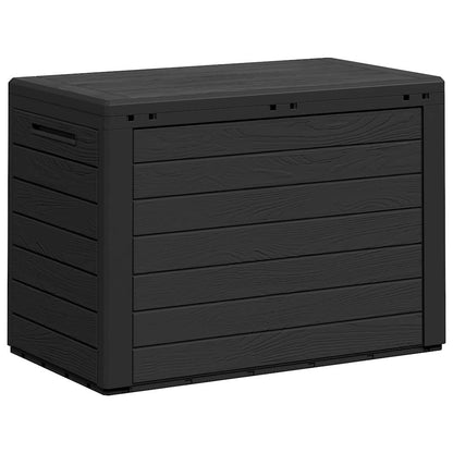 49444 vidaXL Garden Storage Box Anthracite 78x44x55 cm