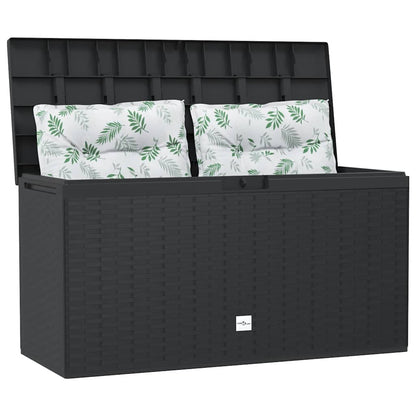vidaXL Garden Storage Box Anthracite 114x47x60 cm