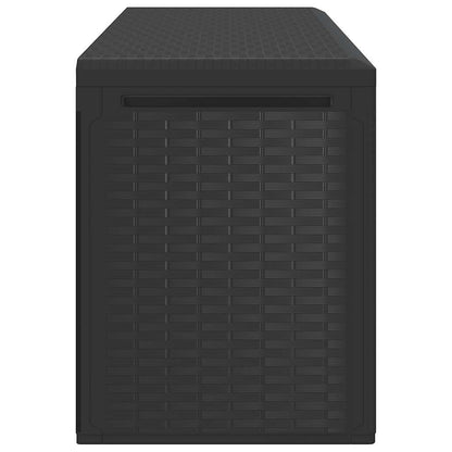 vidaXL Garden Storage Box Anthracite 114x47x60 cm