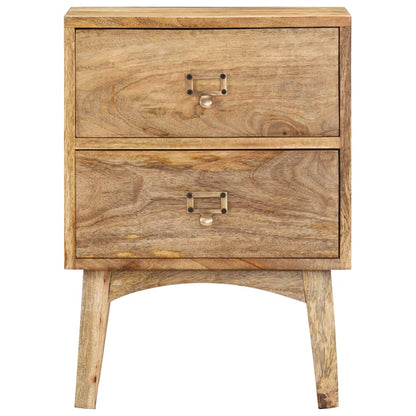 vidaXL Bedside Cabinet 40x35x55 cm Solid Mango Wood